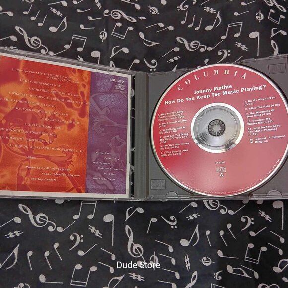 Johnny Mathis - How Do You Keep The Music Playing? - 11 Songs - 1993 CD - Picture 2 of 4